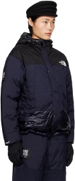 UNDERCOVER Navy & Black The North Face Edition Mountain Down Jacket