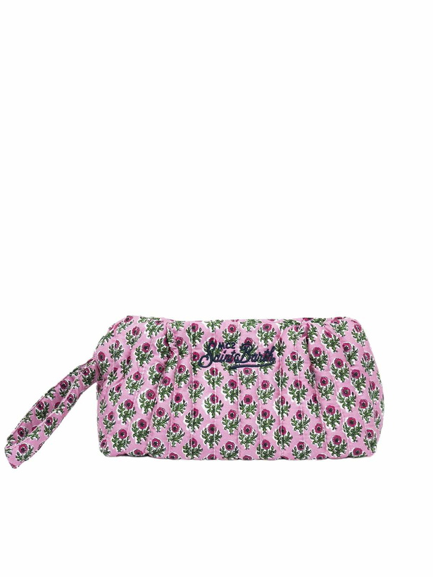 Photo: MC2 Saint Barth Flower Patch Quilted Small Pouch