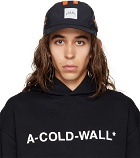 A-COLD-WALL* Black Stria Tech Cap