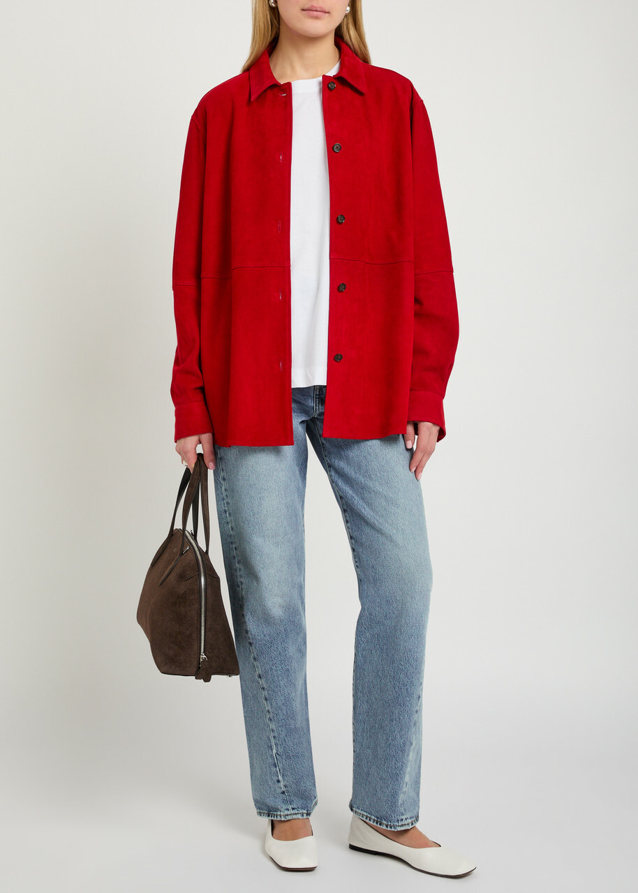 Toteme Twisted-seam Straight-leg Jeans Blue Denim