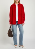Toteme Twisted-seam Straight-leg Jeans Blue Denim