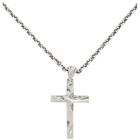 Emanuele Bicocchi Silver Cross Pendant Necklace