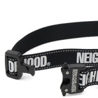 Neighborhood Men's Wide Dog Collar in Black 