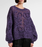Loewe Anagram wool-blend sweater