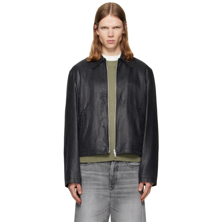 Photo: OUR LEGACY Black Mini Worker Jacket