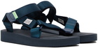 Suicoke Navy DEPA-Cab Sandals