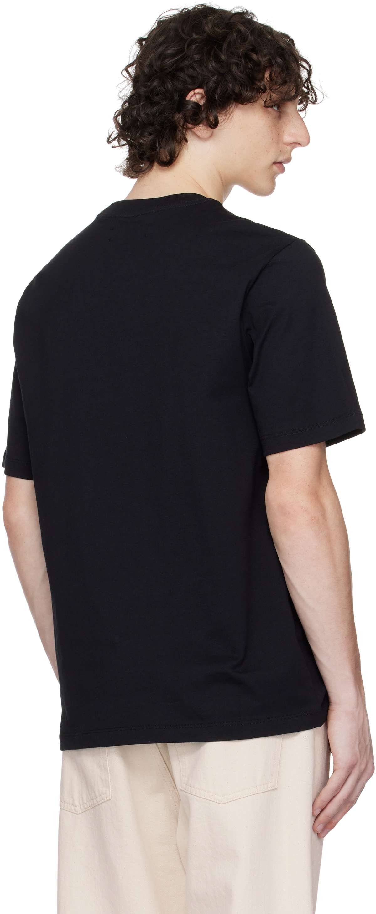 Tシャツ・カットソー AMIRI FW25 AMIRI STENCIL PRINT T-SHIRT (AMJYTE1214 BLACK) AMIRI logo-print Cotton T-shirt | Black | FARFETCH