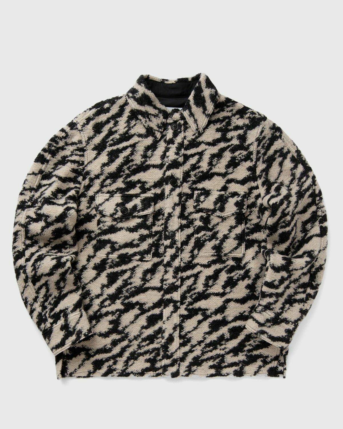 Marant Kervon Vest Black/Beige Fleece Jackets