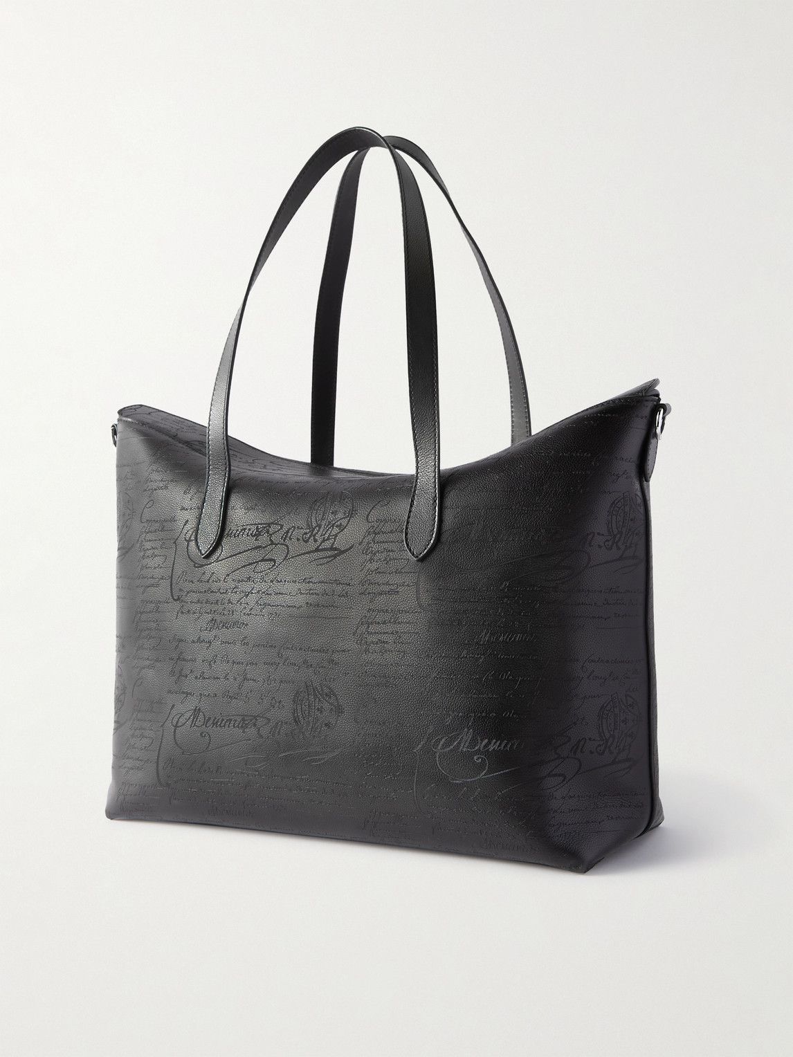 Berluti - Scritto Full-Grain Leather Weekend Bag Berluti