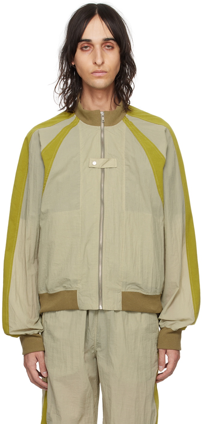 Tab Ranra RANRA Gray & Khaki Thussar Jacket RANRA