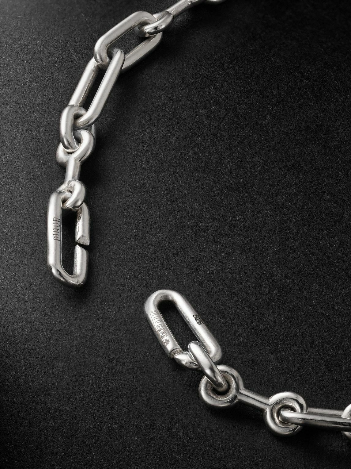 M. Cohen - Pelham Sterling Silver Chain Bracelet - Silver M.Cohen