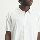 Umbro Men's Boxy Shirt in Brilliant White/Oyster Mushroom