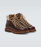 Brunello Cucinelli Leather hiking boots