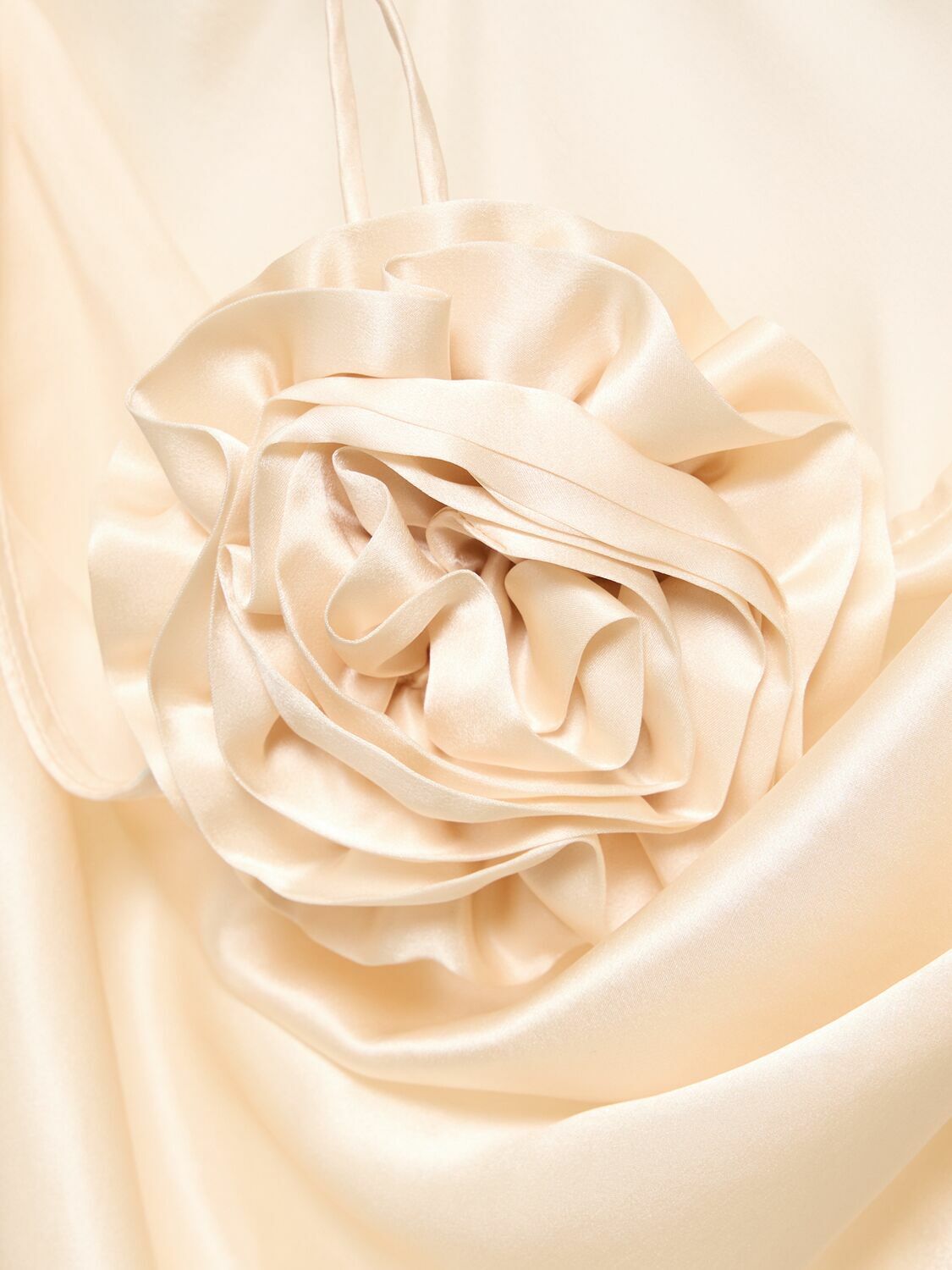 DESIGNERS REMIX Sadie Silk Satin Long Dress