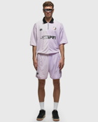 Martine Rose Half & Half Football Short Purple - Mens - Sport & Team Shorts