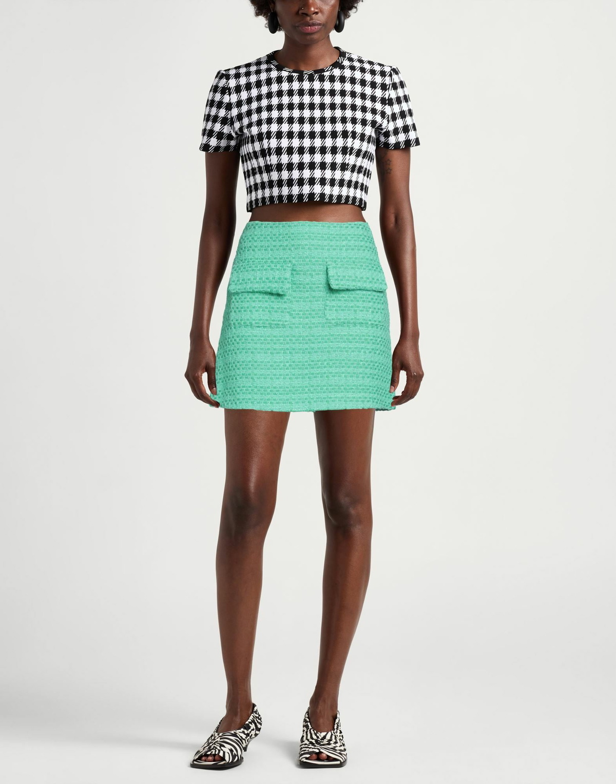 Maje Womens Mini skirt in Green