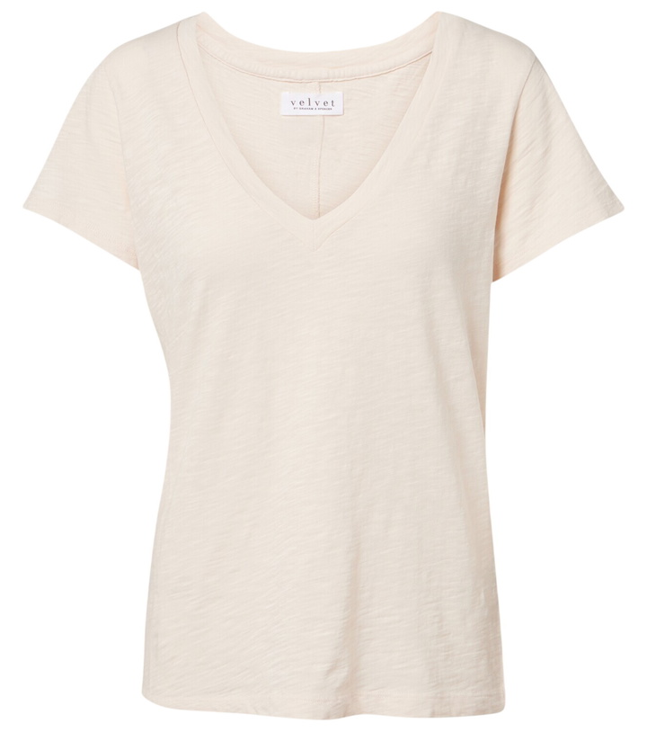 Photo: Velvet Lilith cotton jersey T-shirt