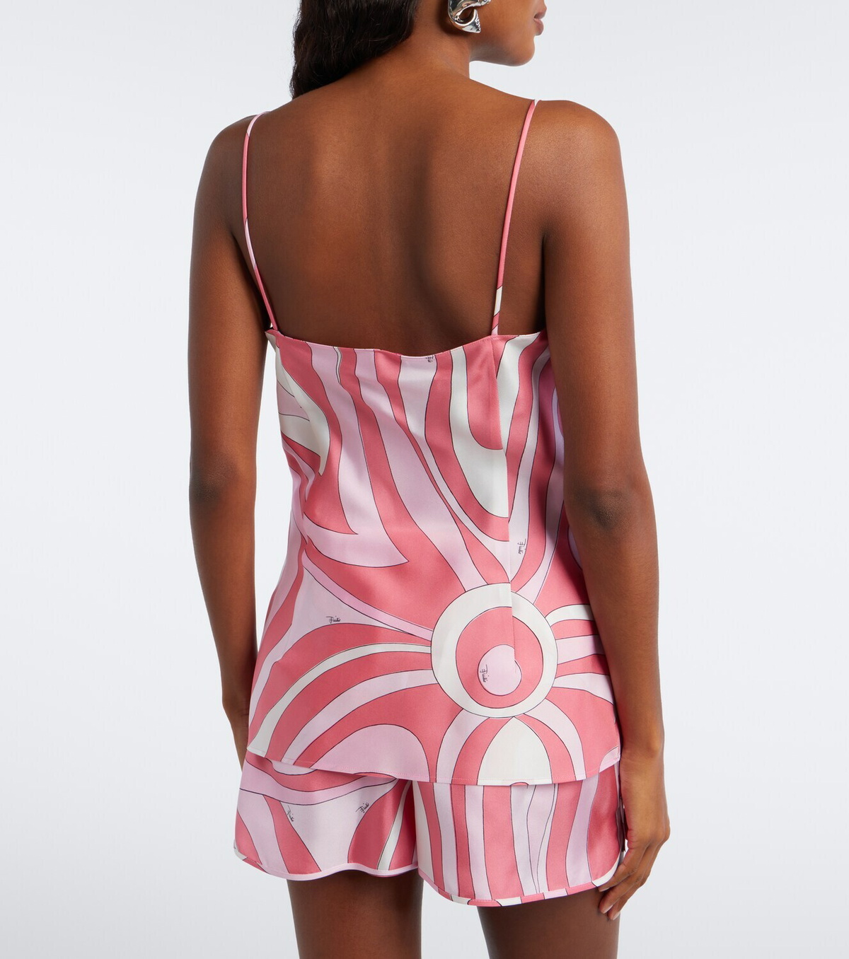 Pucci Marmo silk twill top