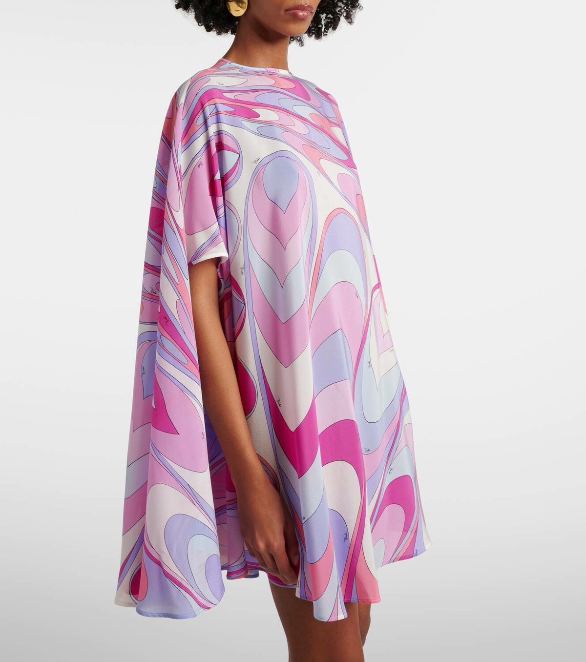 Pucci Printed silk crêpe de chine kaftan