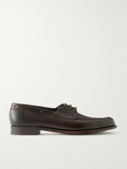 Edward Green - Saltash Leather Boat Shoes - Black