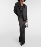 Giuseppe di Morabito Satin maxi skirt