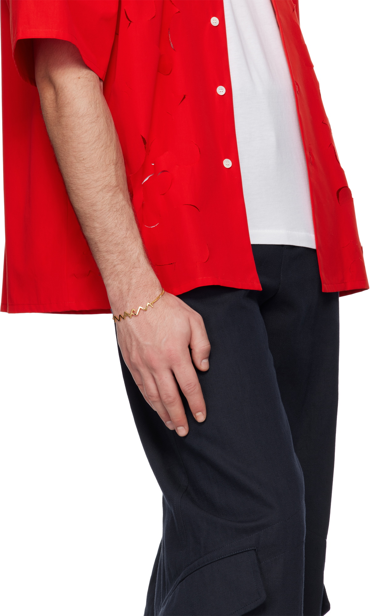 Marni Gold 'Marni' Symbol Bracelet