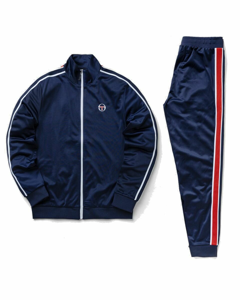 Photo: Sergio Tacchini Grosso Track Suit Blue - Mens - Tracksuit Sets