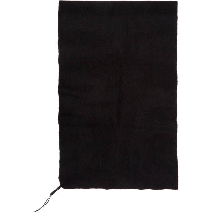 Photo: Boris Bidjan Saberi Black Cashmere Foul2 Scarf