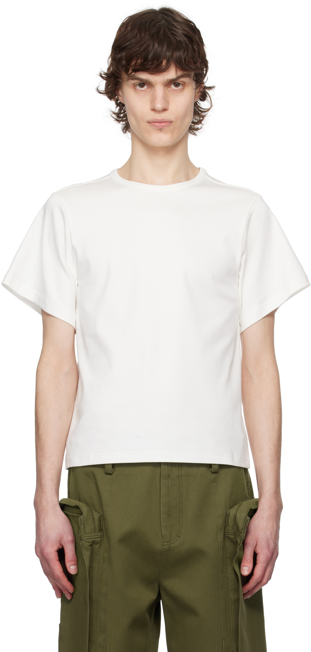 Fax Copy Express White 'The Easy' T-shirt