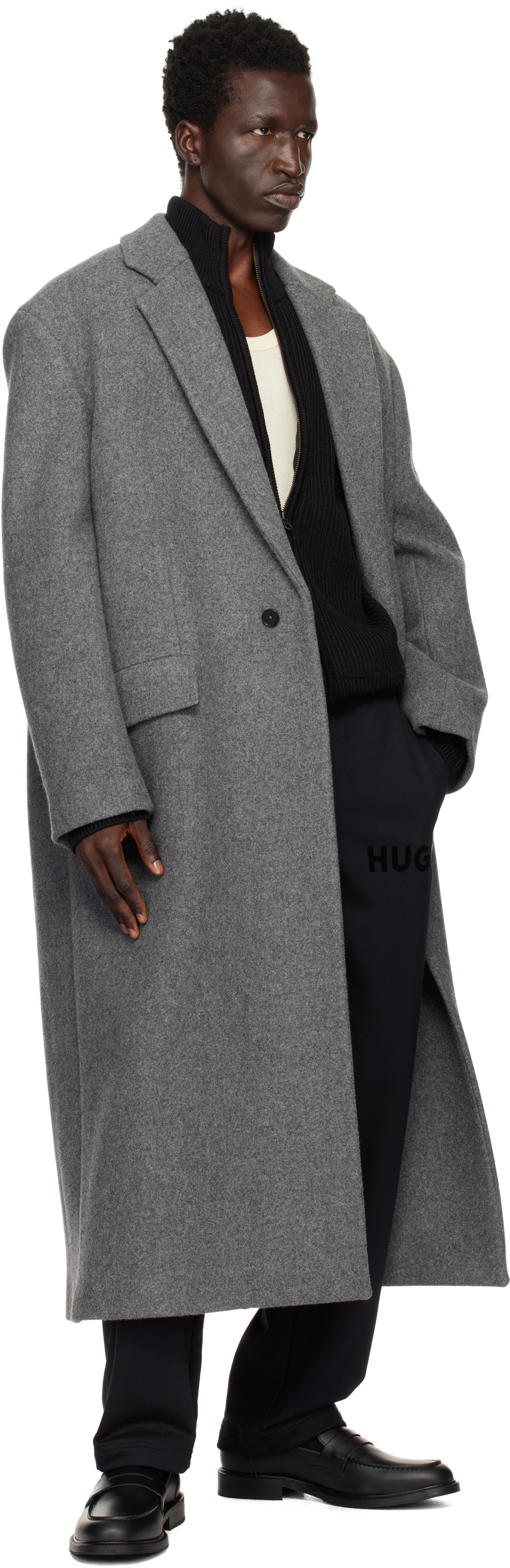 Hugo Black Jersey Sweatpants