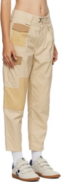 Isabel Marant Etoile Beige Renzae Cargo Pants