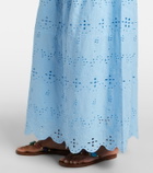 Melissa Odabash Sophie broderie anglaise cotton maxi dress