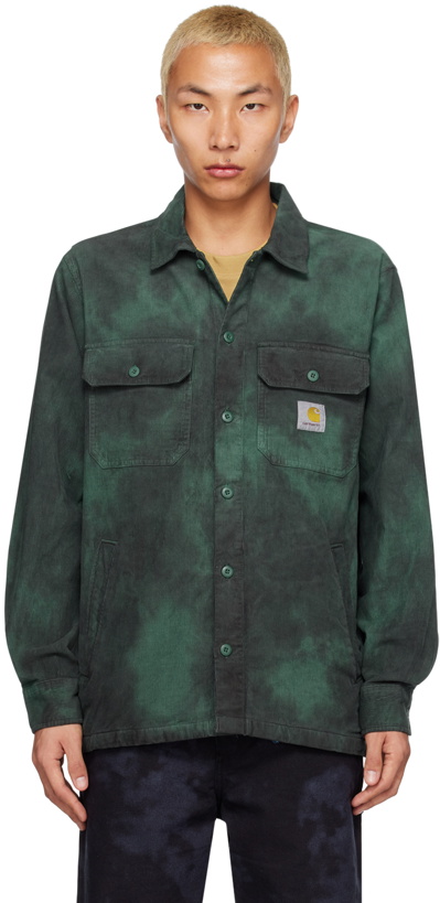 Photo: Carhartt Work In Progress Green Dixon Shirt