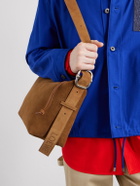 LOEWE - Loop Medium Logo-Debossed Leather Messenger Bag