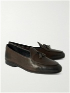 Rubinacci - Tasselled Leather Loafers - Brown