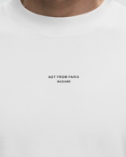 Drôle De Monsieur Le Tee Slogan Classique White - Mens - Shortsleeves