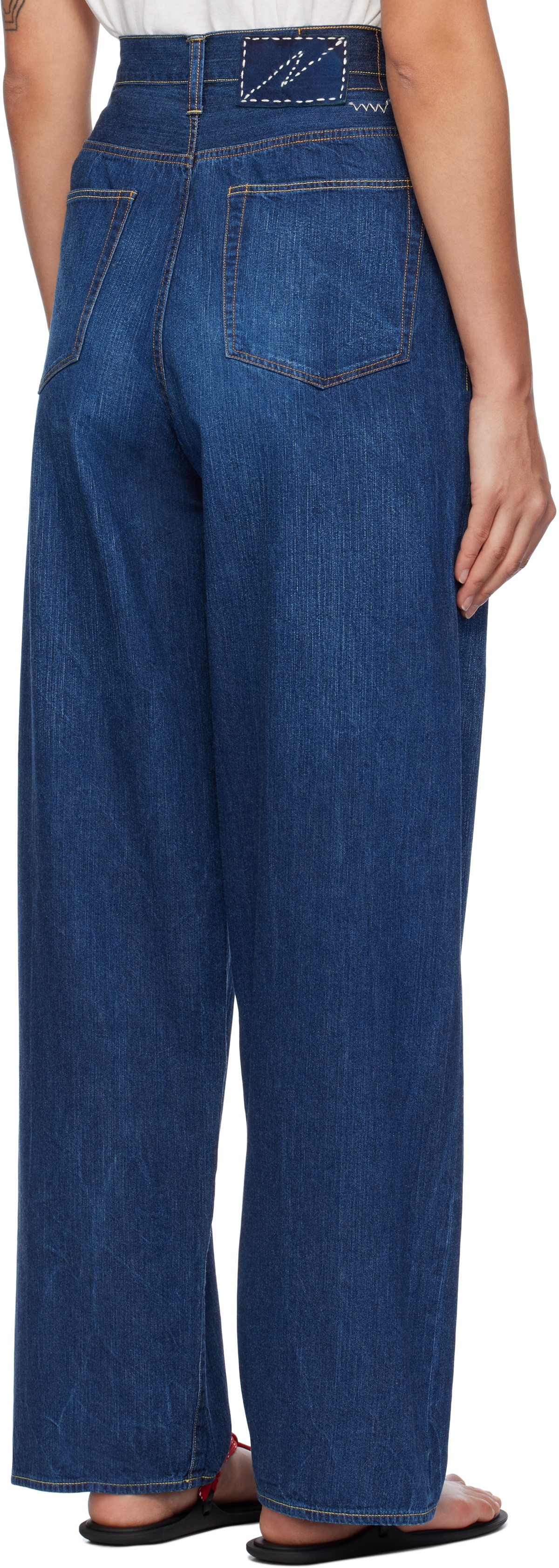 visvim Blue Social Sculpture W17 Dry-25 Jeans