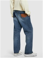 MIHARA YASUHIRO Cotton Denim Pants with Elastic Waistband