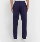 Zimmerli - Slim-Fit Tapered Stretch Cotton and Modal-Blend Jersey Sweatpants - Blue