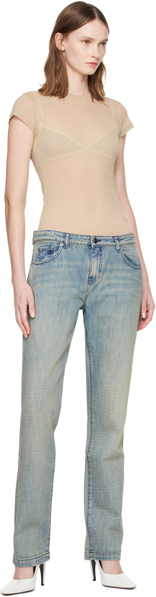 Paloma Wool Blue Meli Jeans