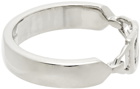 Dolce & Gabbana Silver DG Logo Ring
