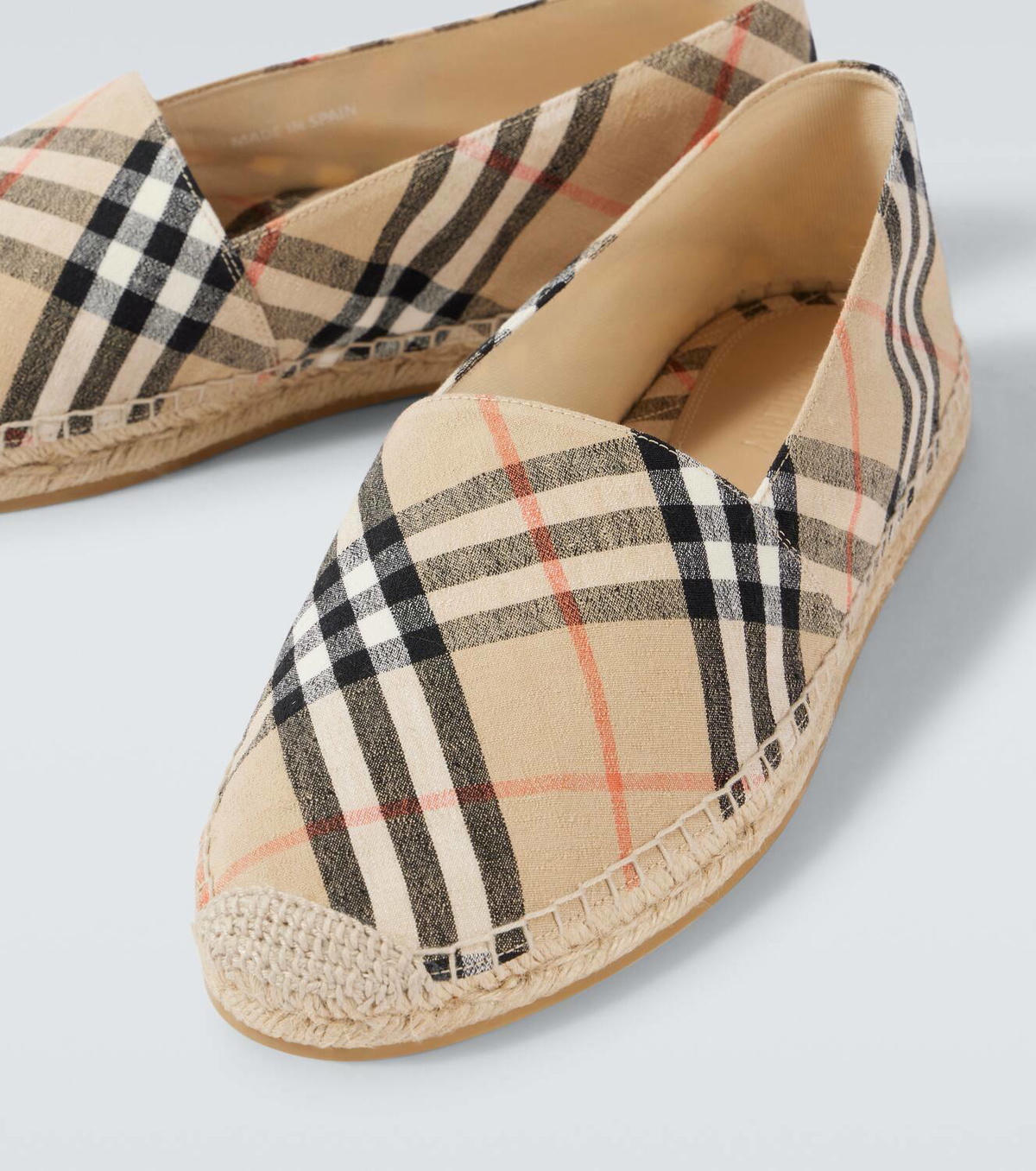 Burberry Burberry Check espadrilles