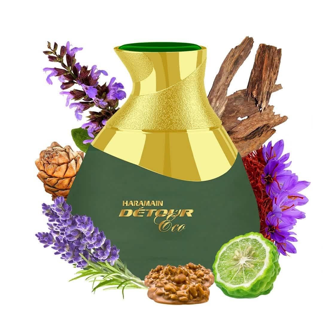 Al Haramain Unisex Detour Eco EDP Spray 3.4 oz Fragrances 6291106813814