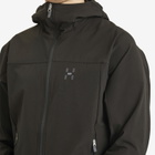 Haglöfs Men's Rosson Softshell Hooded Jacket in True Black