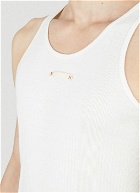 Maison Margiela - Chest Patch Tank Top in White
