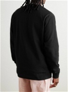 PARADISE - Printed Cotton-Jersey Sweatshirt - Black