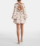 Agua by Agua Bendita Floral linen shorts