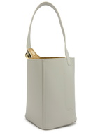 Loewe Pebble Medium Leather Bucket bag - Grey - One Size
