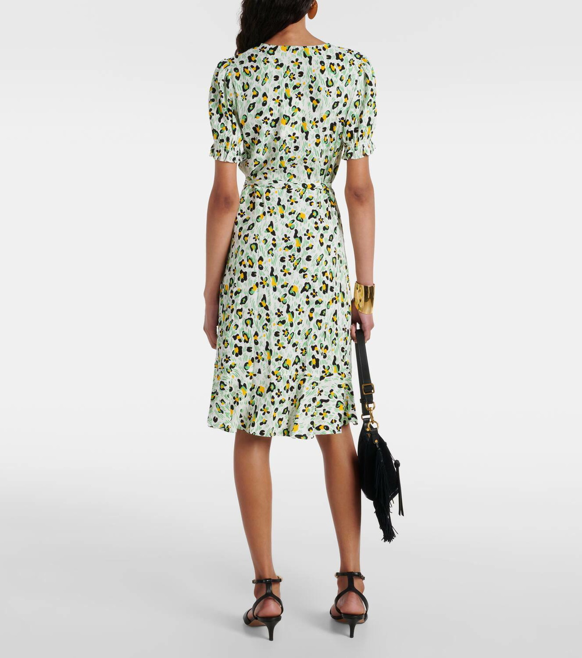Diane von Furstenberg Emilia printed wrap dress