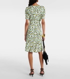 Diane von Furstenberg Emilia printed wrap dress